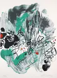 Chu Teh-chun, Untitled, 1998, Lithograph