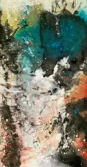 Chen Ting-Shih, Abstract, 1997, Acrylic on paper
