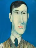 Chiu Ya-tsai, Young Man, Oil on canvas
