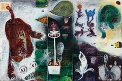 Weekly Events by Su Wong-shen, 2004-2007, Mixed media, offered Jun 2023