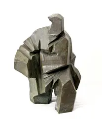 Taichi Boxer by Ju Ming, 1991, Bronze, edition no. 1/20, sold May 2010