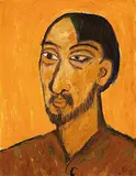 Bearded Man by Chiu Ya-tsai, Oil on canvas, sold Nov 2014