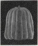 Yayoi Kusama, Pumpkin (white T)