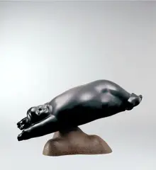 Pure Land by Li Chen, 1998, Bronze, edition no. 4/8, sold Jun 2012