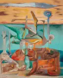 Fu Ching-Li, Hyacinth, 1994, Oil on canvas