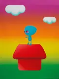 Gemma Holzer, Goodbye, 2021, Acrylic, oil on canvas
