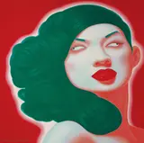 Feng Zhengjie, Chinese Portrait Series No. 2, 2008, Oil on canvas