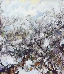 Hong Ling, Spring Valley, 2004, Oil on linen