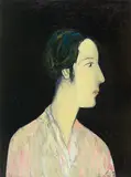 Chiu Ya-tsai, Lady, Oil on canvas