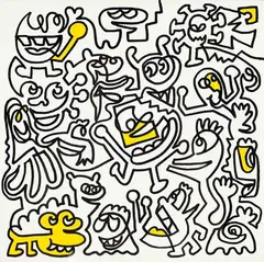 Sam Cox, Dance Circle, 2018, Acrylic on Canvas