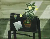 Dong Shawhwei, Quiet Day - Adenium Obesum, 2018, Oil on canvas