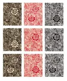 ComplexCon Flower (white, red, black) (a set of 9) by Madsaki & Takashi Murakami, 2017, Screenprint, edition no. 57/100, offered Jul 2021