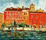 Sanlang Yang, Paysage, Oil on canvas
