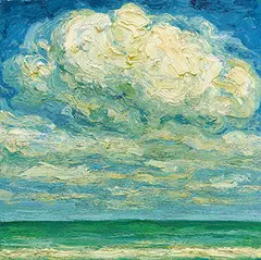 Chang Chen-yu, Cloud, 1989, Oil on canvas