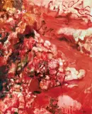 Zhou Chunya, Red Rocks, 1994, Oil on canvas