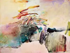 Soaring Aspiration by Chuang Che, 2006, Acrylic and oil on canvas, sold Jun 2013