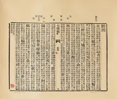 An Analysed Reflection of the World: the Final Volume of the Century by Xu Bing, 1990, Woodcut, offered Jun 2013