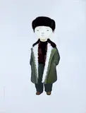 Lin Hairong, Portrait of a Young Man, 2007, Oil on canvas