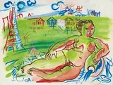 Raoul Dufy, La Seine à Paris