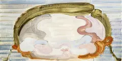 Etsu Egami, Temptation of Brushing Past-2020-005, 2020, Oil on canvas