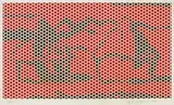 Roy Lichtenstein, Haystack #2 from Haystack Series, 1969, Lithograph, screenprint in colors on Rives BFK paper
Publisher/printer Gemini G.E.L., Los Angeles, ed. 99/100