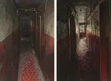 Szeto Lap, Hallway (a set of 2), 1988, Oil on canvas