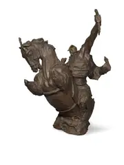 Ren Zhe, Ready for Action, 2007, Bronze, edition no. AP1