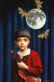 Masaru Shichinohe, Lesson, 2010, Acrylic on wooden board