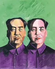 Wang Ziwei, Mao with Moustache, 2010, Oil on canvas