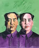 Wang Ziwei, Mao with Moustache, 2010, Oil on canvas