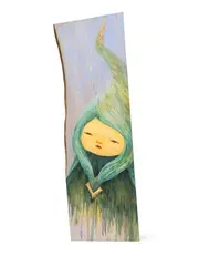 Moe Nakamura, Inside Me, 2021, Oil and wood, unqiue piece