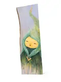 Moe Nakamura, Inside Me, 2021, Oil and wood, unqiue piece