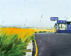 Liu Xiaodong, Scent of Grass, 2003, Oil on canvas