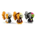 Kaws, Dissected Milo (a set of 3), 2011, Painted cast vinyl, edition of 500