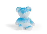 Daniel Arsham, Cracked Bear, 2018, Fabric, plaster and acrylic paint, edition no. 377/500