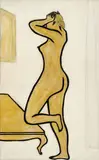 Sanyu, Nude, 2017年發行, giclée print on canvas ed. 147/199