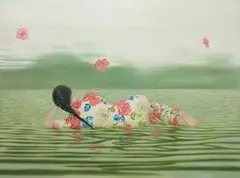 Ruddy Flower by Lee Woo Lim, 2008, Oil on canvas, offered Dec 2020