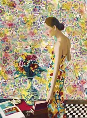 Sun Lisha, Sea of Flowers 3, 2012, Mixed media on canvas