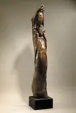 Hsiao Yi, Guanyin, 1986, Camphor wood