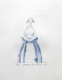 Katsura Funakoshi, To Reach the Sea, 2017, Lithograph, edition no. 5/25