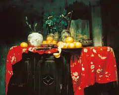 Chen Zida, Still Life With Fruits, 1999, Oil on canvas