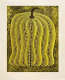 Yayoi Kusama, Pumpkin-Yellow, 2006, Etching, edition of 8, HC 3/4