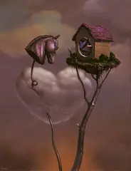 Kuo Wei-kuo, Sweet Home, 2005, Oil on canvas