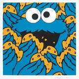 Jerkface, Me Love Cookies, 2015, Screenprint, edition no. 4/50