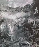 We Studio, Angel in the Forest, 2014-2015, Oil on canvas