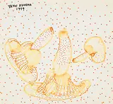 Yayoi Kusama, Mushrooms, 1979, Marker pen on paperboard
