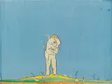 Nigel Cooke, Reader, 2007, Watercolor on paper