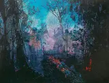 Yuan Yuan, Blues III, 2010, Oil on canvas