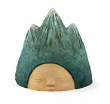 Moe Nakamura, Sleeping Mountain, 2021, Wood, painted with oil, unqiue piece