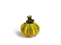 Pumpkin (Untitled) by Yayoi Kusama, 1985, Mixed madia, sold Dec 2017